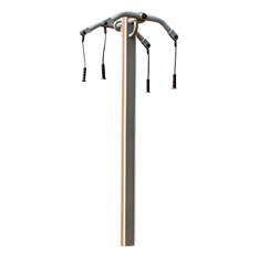 仰卧起坐板(图5)